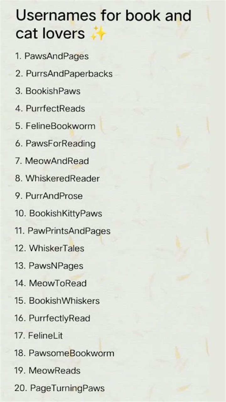 Creative And Unique E Kitten Usernames For Every Cat Lover