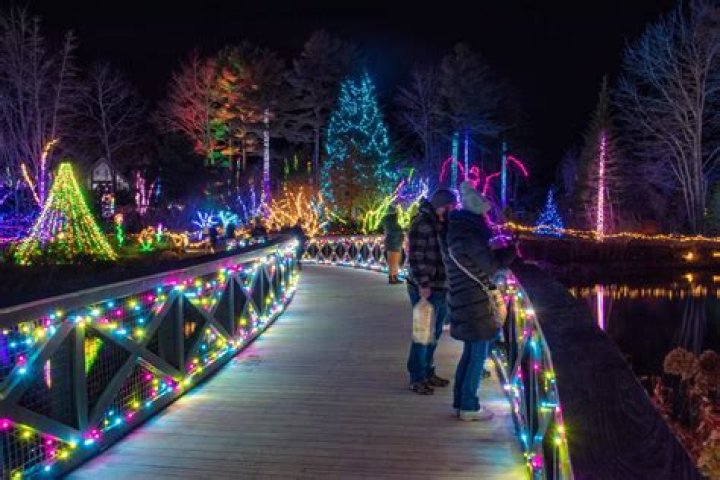 Discovering The Magic Of Hidden Falls Christmas Lights