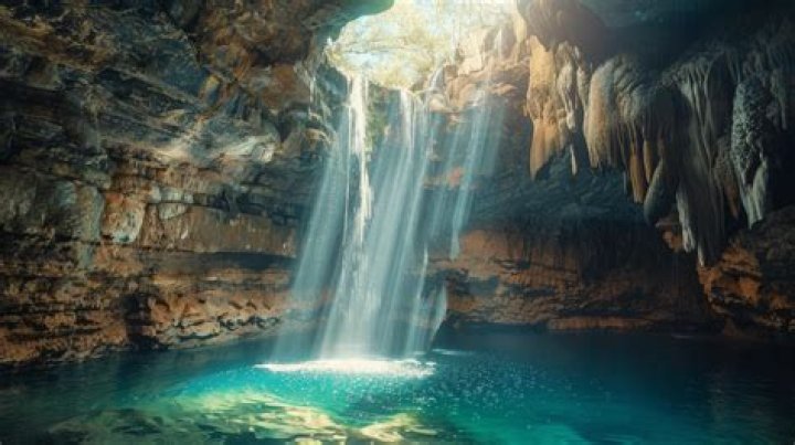 Discovering The Wonders Of The Tallest Underground Cave Waterfall