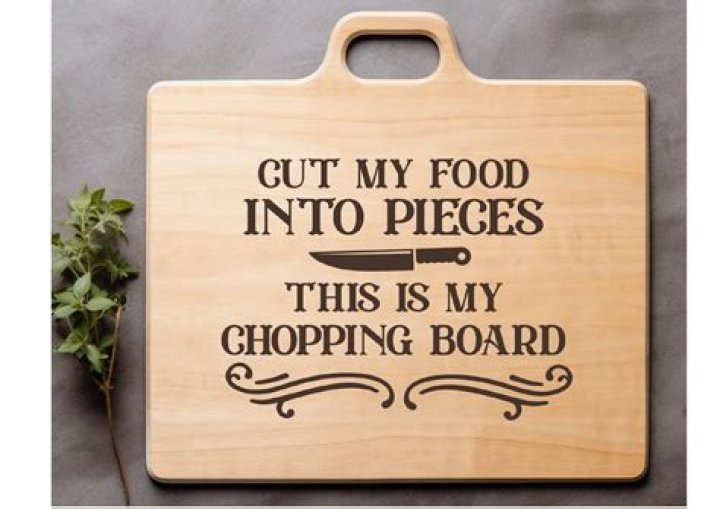 Mastering The Art Of Chopping: Cut My Food Into Pieces, This Is My Chopping Board
