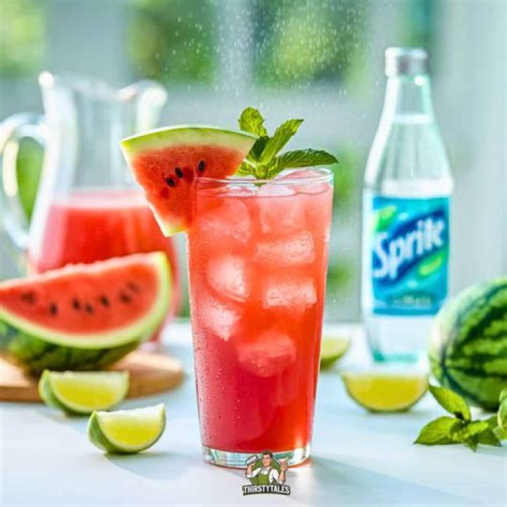 Refreshing Watermelon Blueberry Sprite: A Delightful Summer Drink