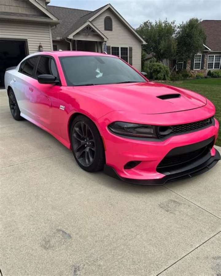Revving Up Style: The Allure Of The Pink Dodge Charger