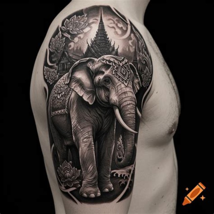 Symbolism And Significance Of Elephant Tattoo Neck Designs