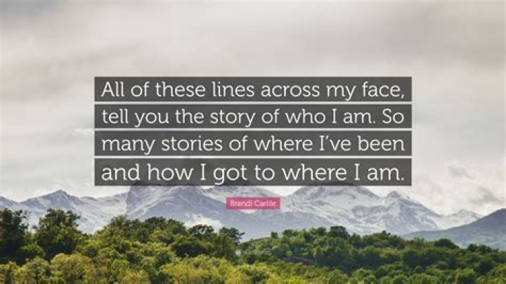 Unveiling The Depths Of "All Of These Lines Across My Face" Song