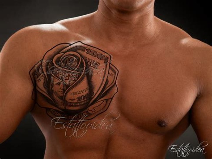 Unveiling The Symbolism Behind The Rose 100 Bill Tattoo